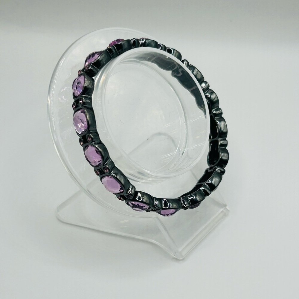 THREE FOR $10 SALE 💜Vintage black and purple avon bracelet🖤